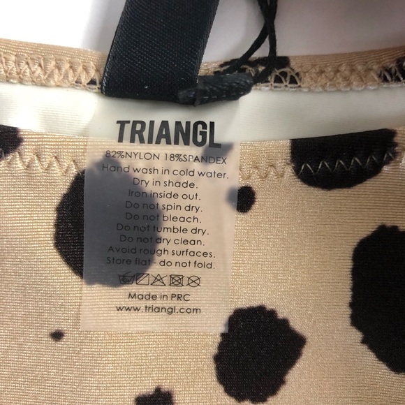 NEW ✨Triangl Jera Cheetah Bikini Bottoms Small - Picture 7 of 9